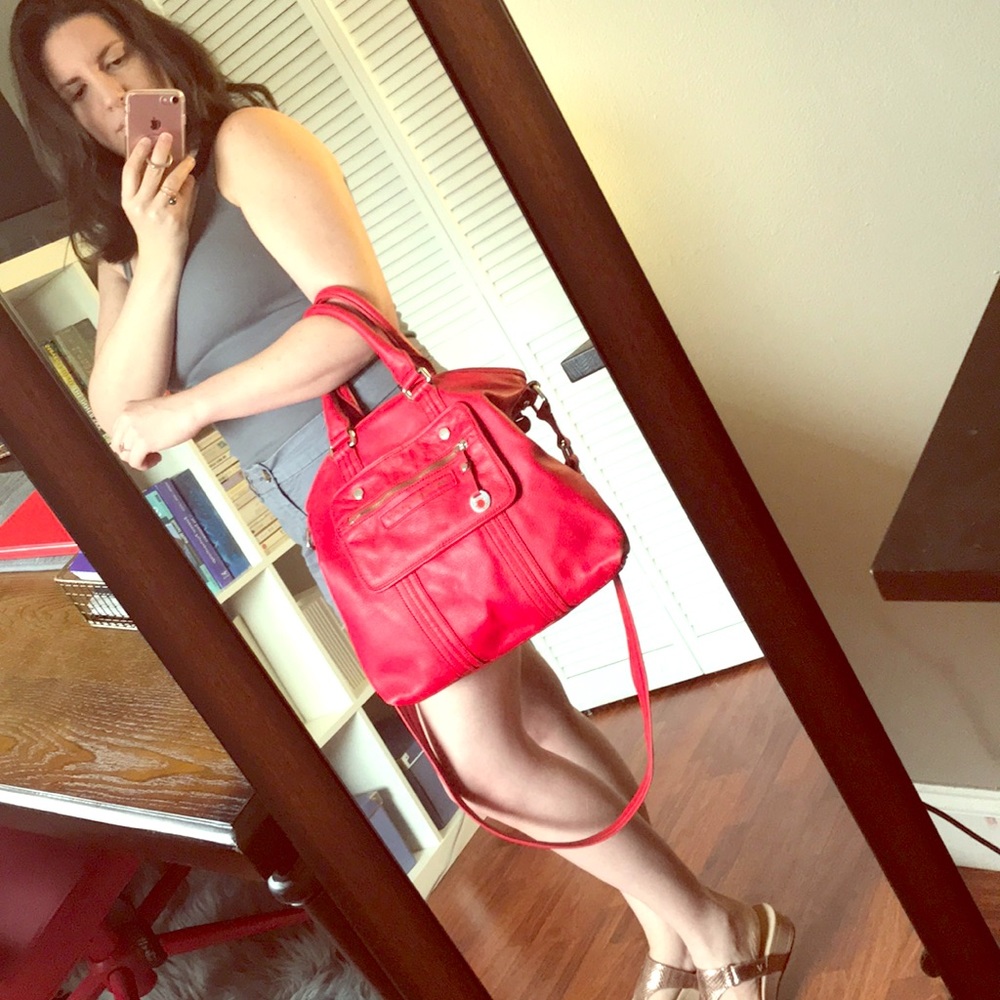 Red Marc Jacobs Crossbody Bag